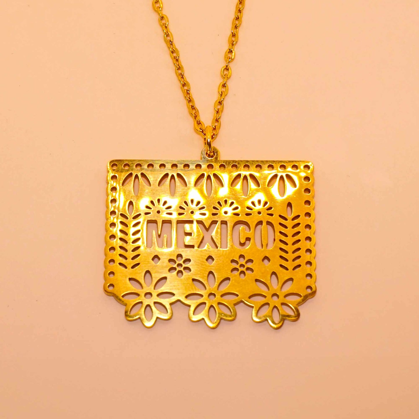 Collar Papel picado Mexico