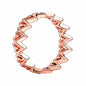 Anillo corazones rosado