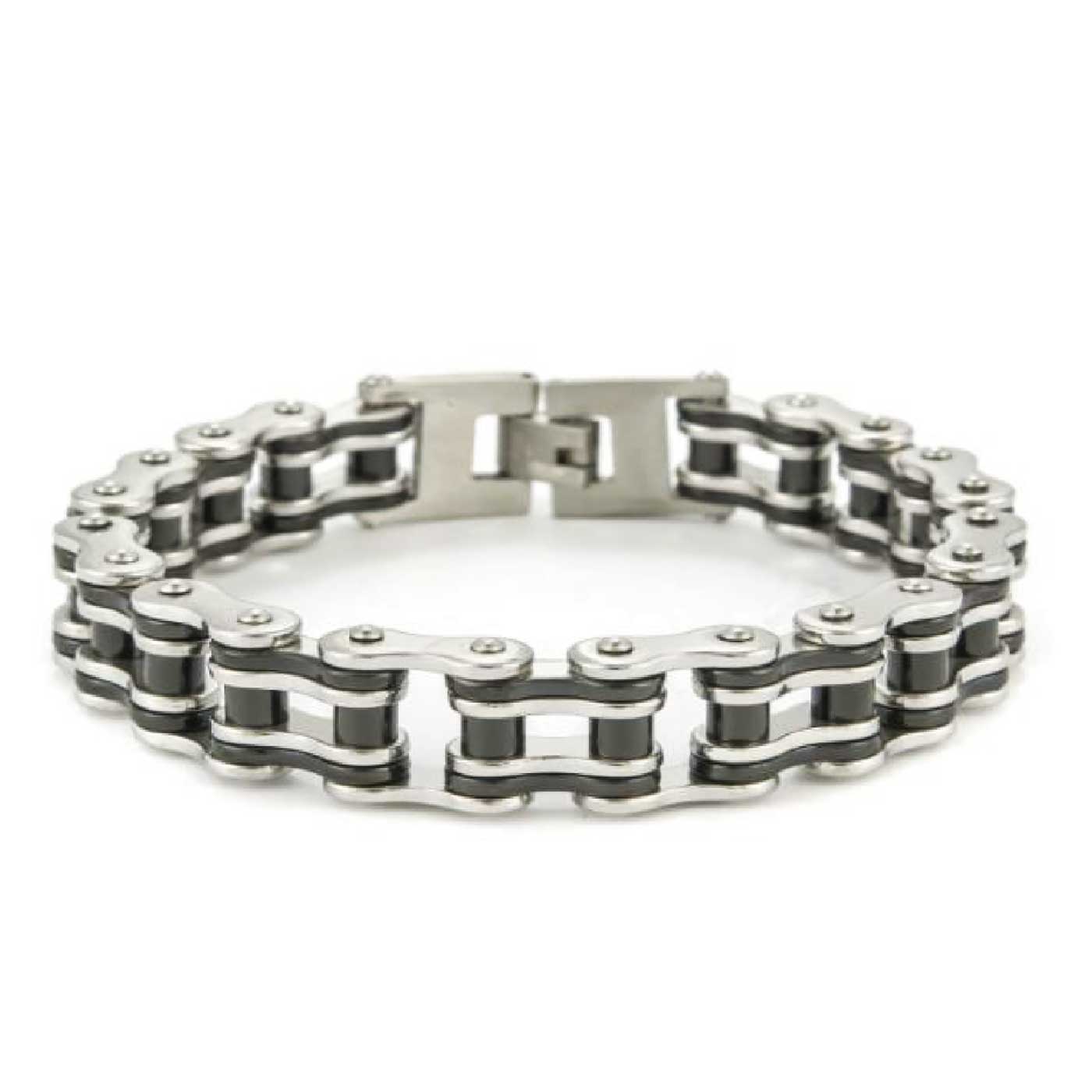 Pulsera cadena combinada