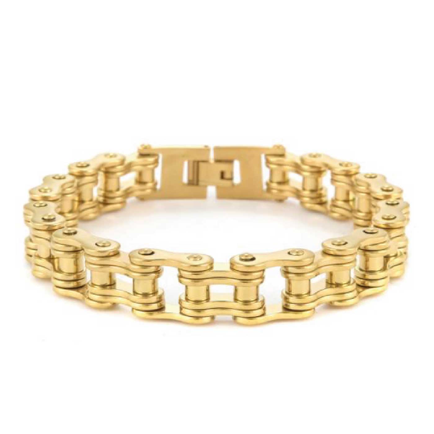 Pulsera cadena combinada