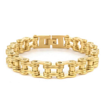 Pulsera cadena combinada