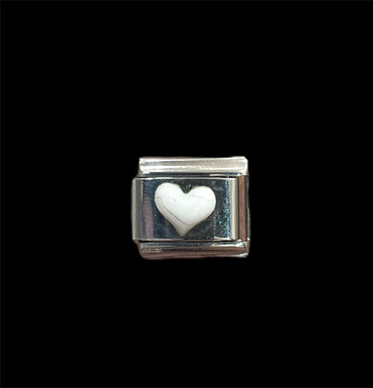 Charm Plateado Corazón