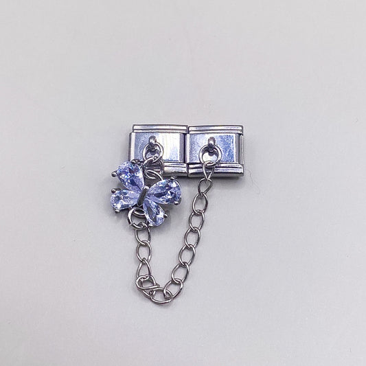 Charm Doble Mariposa